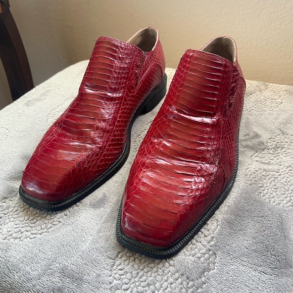 giorgio brutini genuine snake shoes